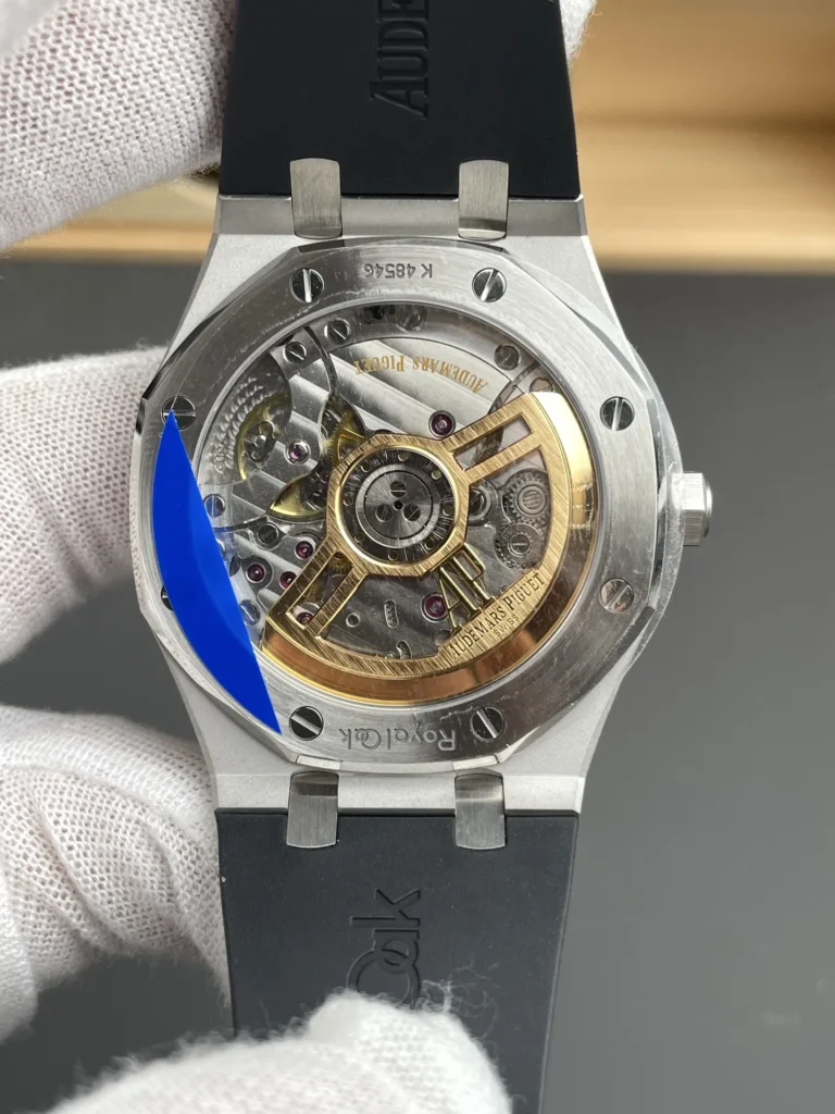 Super Clone Audemars Piguet Royal Oak 15500ST.OO.1220ST.03 41mm Black Rubber Strap