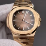 Super Clone Patek Philippe Nautilus 5711/1R-001 40mm Chocolate Dial Rose Gold V3 Update – Swiss SuperClone