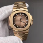 Super Clone Patek Philippe Nautilus 5711/1R-001 40mm Chocolate Dial Rose Gold V3 Update – Swiss SuperClone