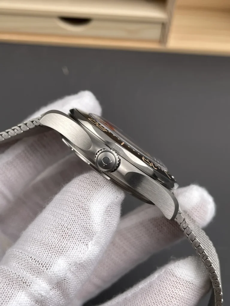Super Clone Omega Seamaster Diver “James Bond 007 Edition” 42mm Black Dial Titanium – Swiss SuperClone