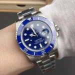 Super Clone Rolex Submariner Blue Dial 116619LB “Smurf” – Swiss SuperClone