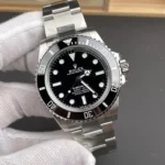 Super Clone Rolex Submariner Black Dial 124060 No-Date – Swiss SuperClone