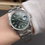 Super Clone Rolex Datejust Mint Green Dial 126334-0027 41 mm – Swiss SuperClone