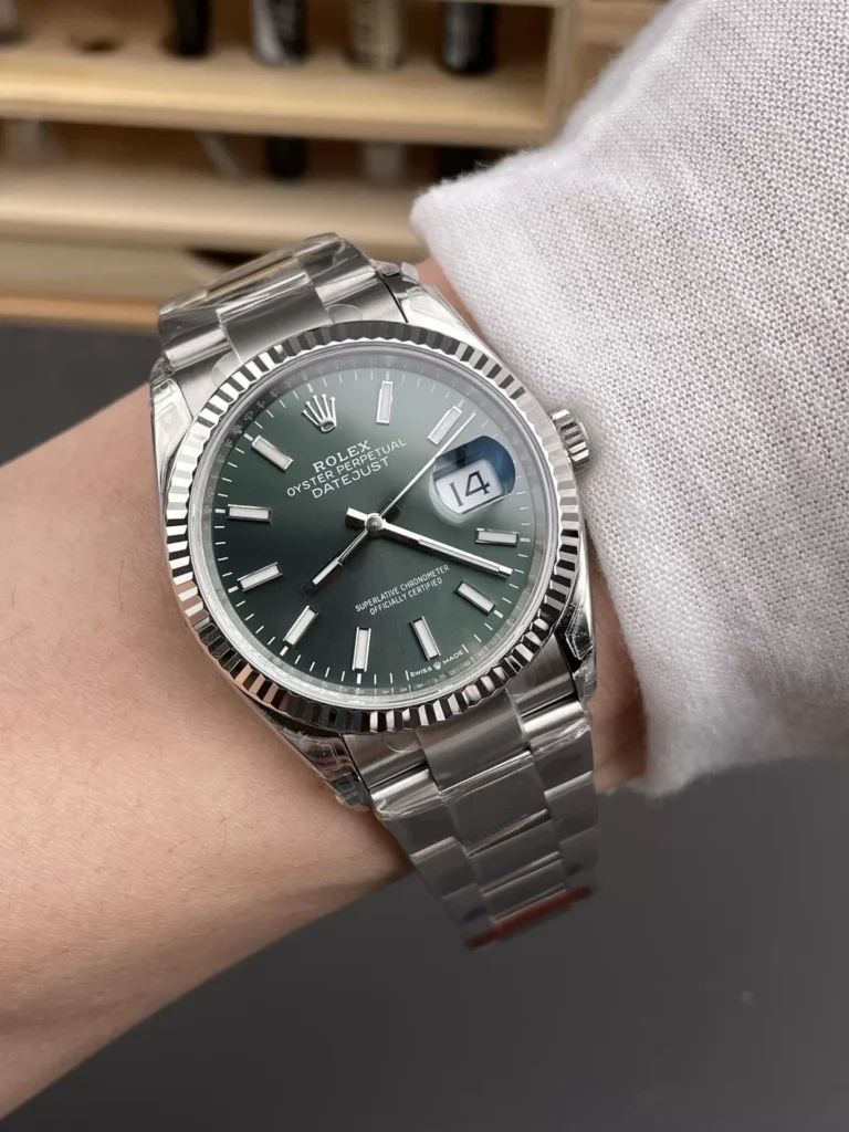 Super Clone Rolex Datejust Mint Green Dial 126334-0027 41 mm – Swiss SuperClone