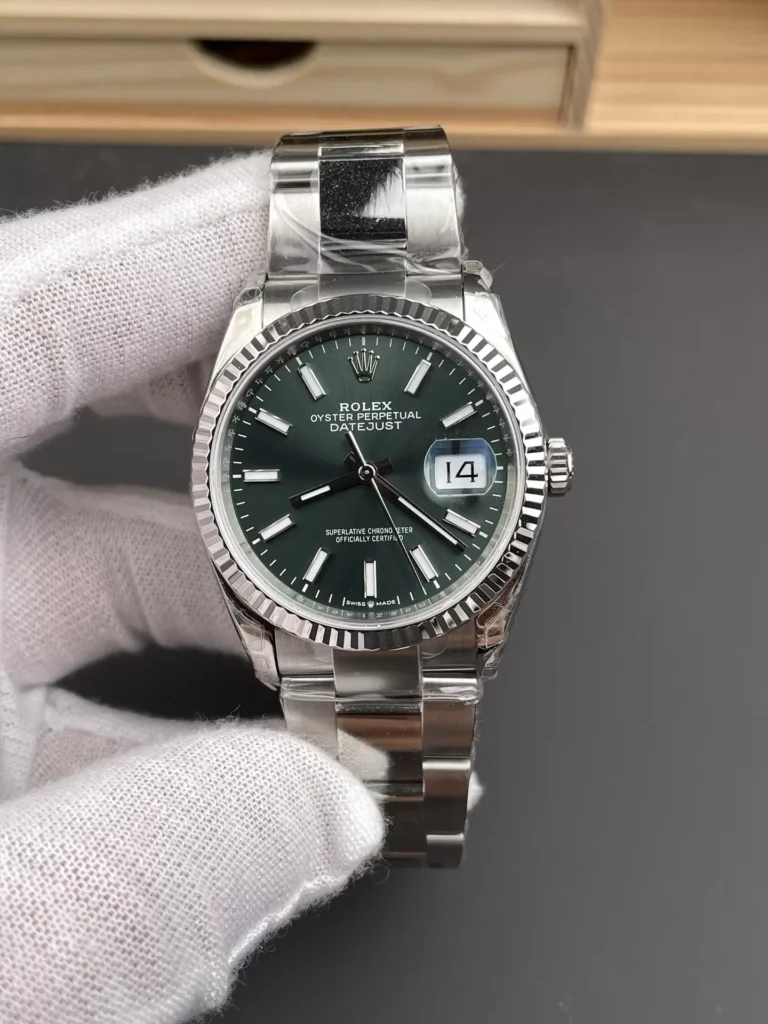 Super Clone Rolex Datejust Mint Green Dial 126334-0027 41 mm – Swiss SuperClone
