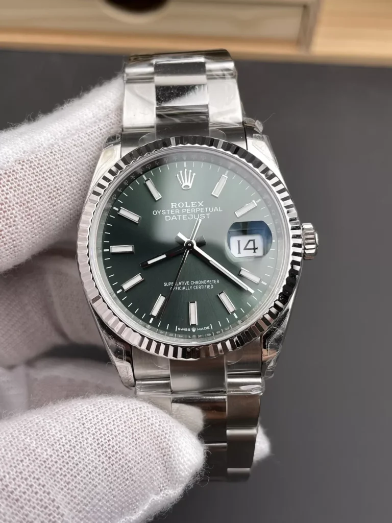 Super Clone Rolex Datejust Mint Green Dial 126334-0027 41 mm – Swiss SuperClone