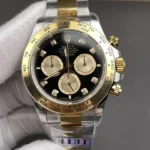 Super Clone Rolex Daytona Black Diamond Dial 126503 – Swiss SuperClone