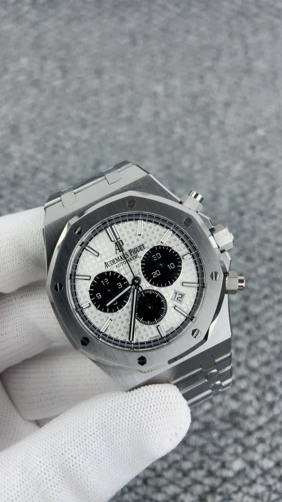 Super Clone Audemars Piguet Royal Oak Chronograph 26331ST Panda Dial Steel 41mm –