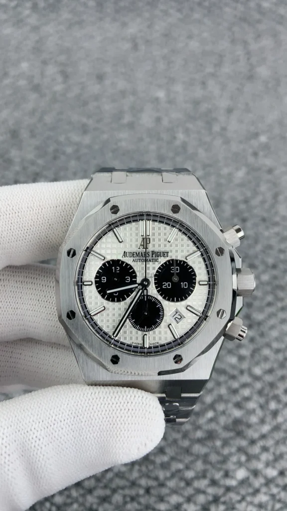 Super Clone Audemars Piguet Royal Oak Chronograph 26331ST Panda Dial Steel 41mm –