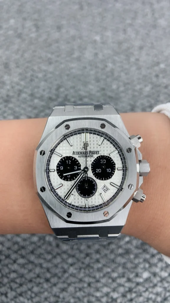 Super Clone Audemars Piguet Royal Oak Chronograph 26331ST Panda Dial Steel 41mm –
