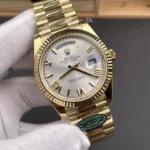 Super Clone Rolex Day-Date White Dial 128238-0113 36 mm – Swiss SuperClone