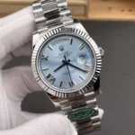 Super Clone Rolex Day-Date Ice Blue Dial 228236-0012 40 mm – Swiss SuperClone