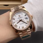 Super Clone Rolex Day-Date White Dial 128235-0070 36 mm – Swiss SuperClone