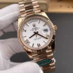Super Clone Rolex Day-Date White Dial 128235-0070 36 mm – Swiss SuperClone