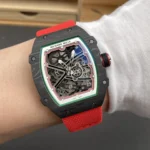 Super Clone Richard Mille RM 67-02 Richard Mille Italy Black Carbon TPT Italy