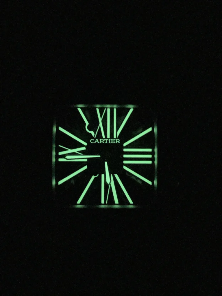 Super Clone Cartier Santos Large Skeleton Black 39mm – Swiss SuperClone