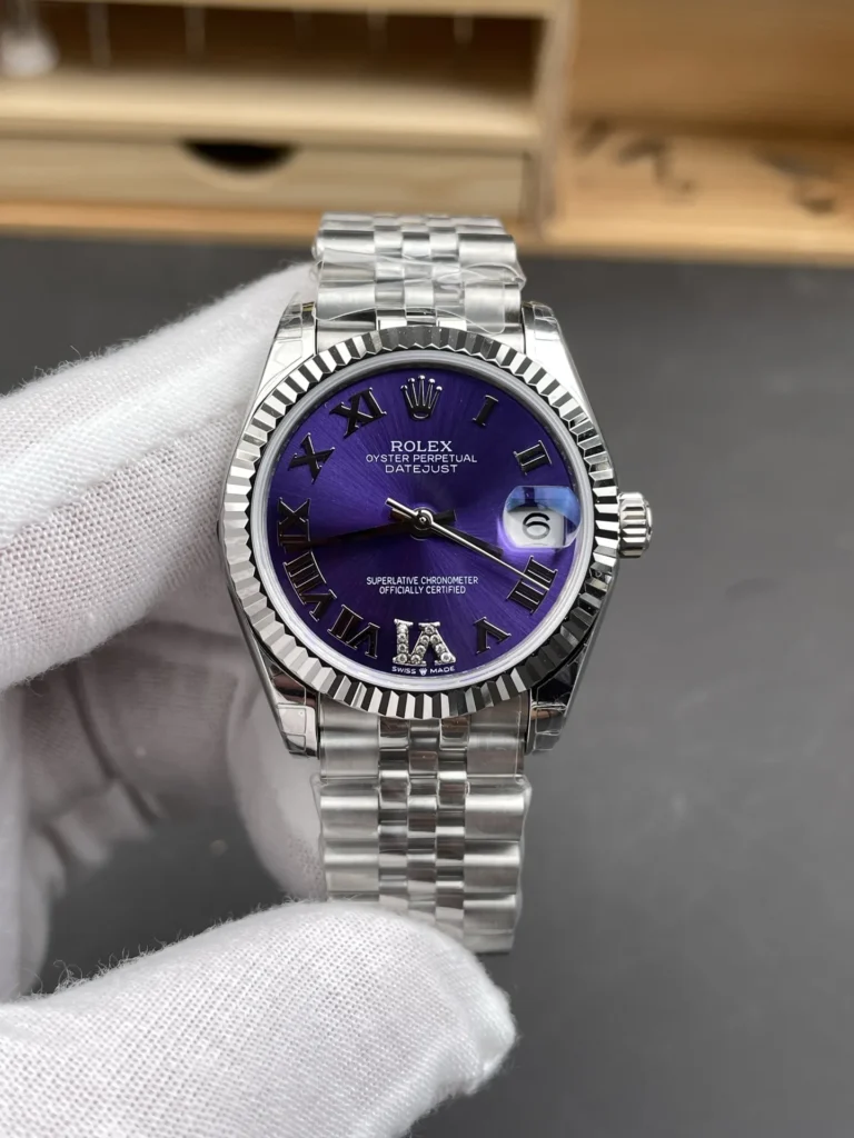 Super Clone Rolex Datejust Purple Dial 126234-0022 36 mm – Swiss SuperClone