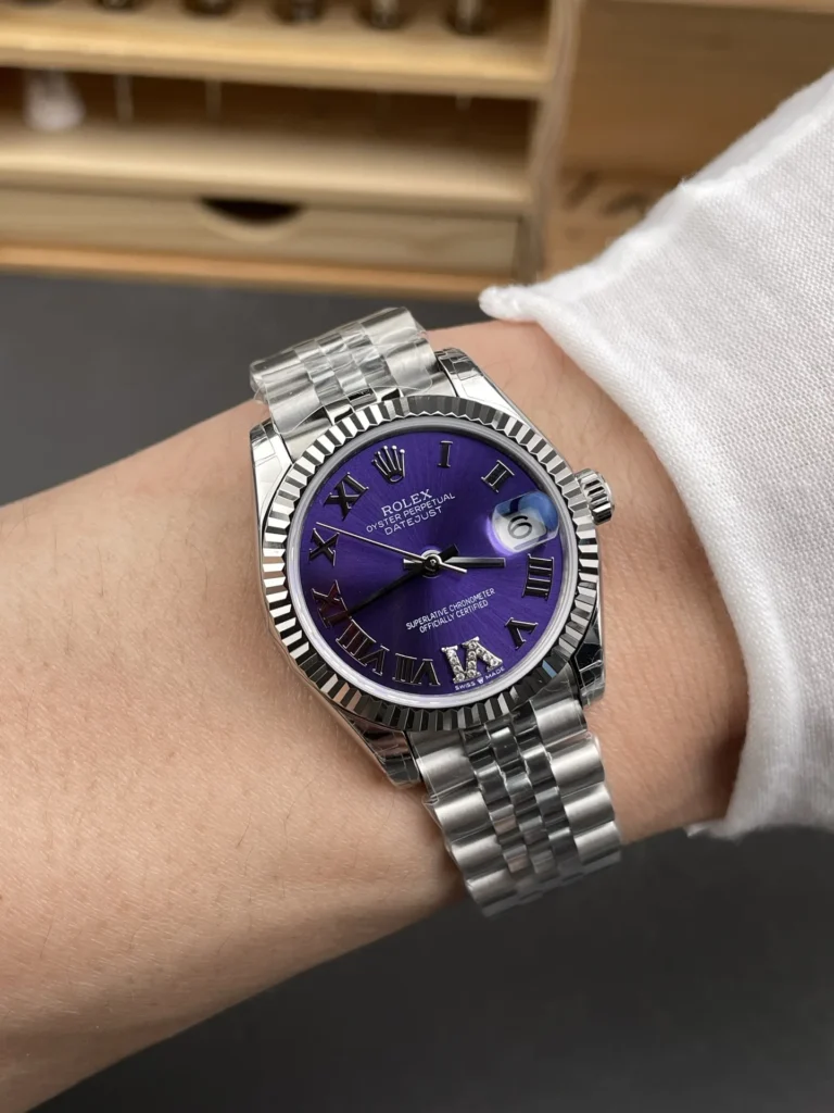 Super Clone Rolex Datejust Purple Dial 126234-0022 36 mm – Swiss SuperClone