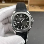 Super Clone Patek Philippe Aquanaut 40mm Rubber Strap Steel – Swiss SuperClone