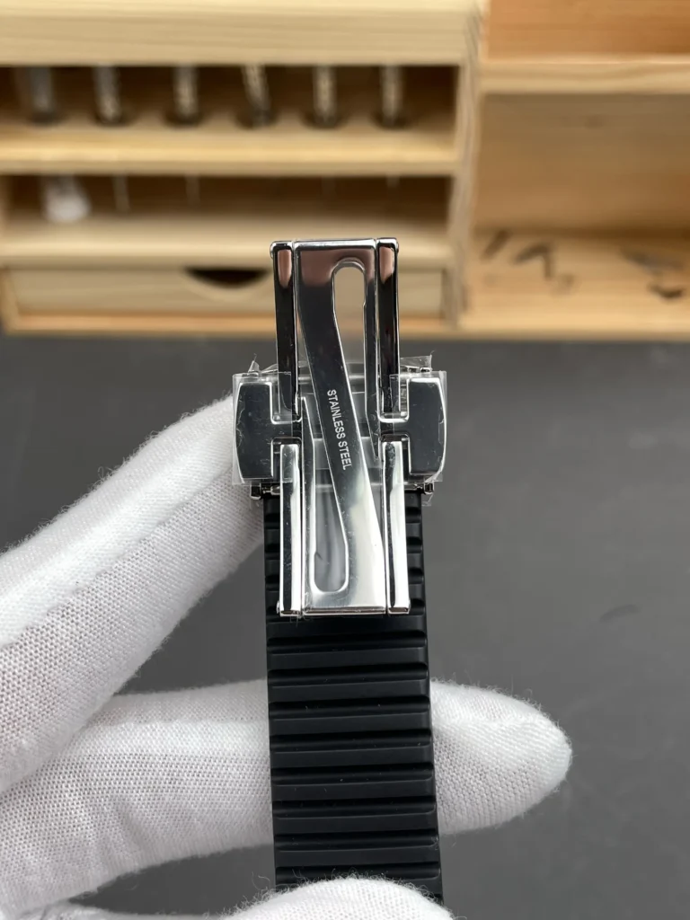 Super Clone Patek Philippe Aquanaut 40mm Rubber Strap Steel – Swiss SuperClone