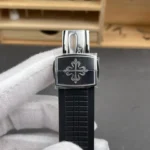 Super Clone Patek Philippe Aquanaut 40mm Rubber Strap Steel – Swiss SuperClone