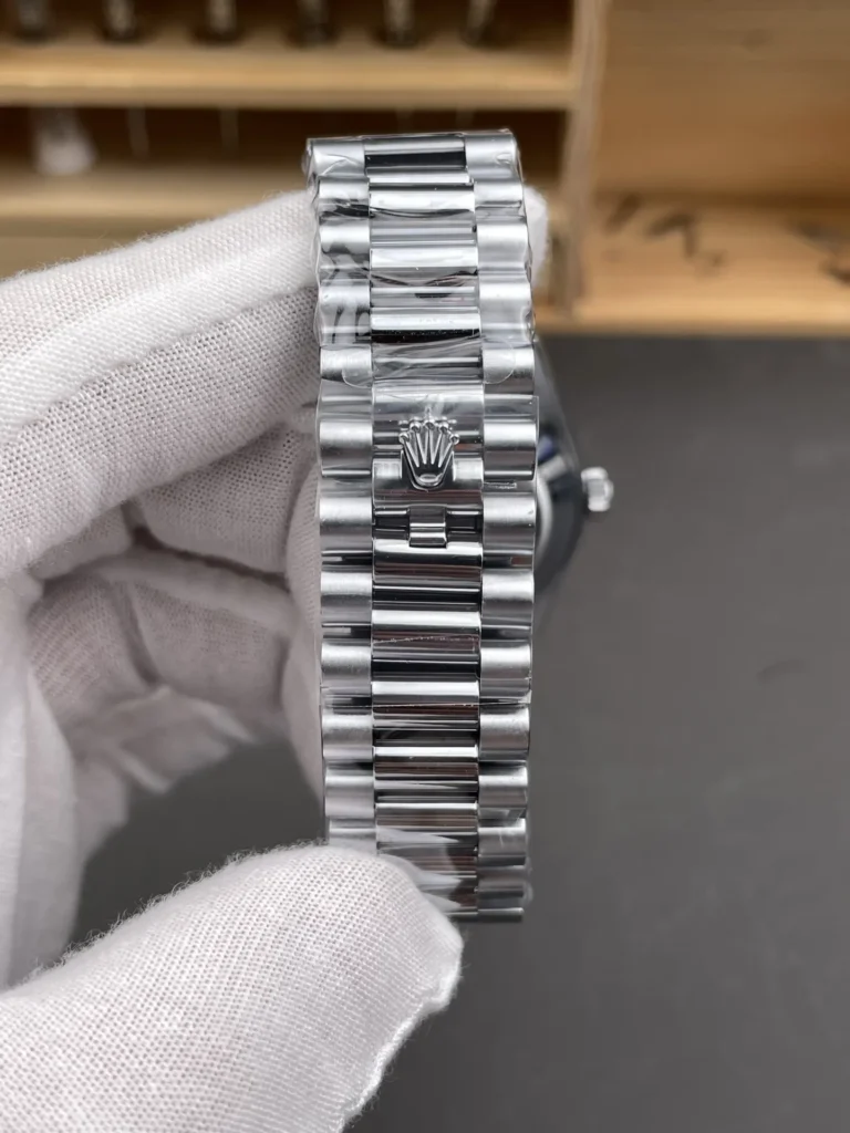Super Clone Rolex Day-Date Ice blue Dial 228236 40 mm – Swiss SuperClone
