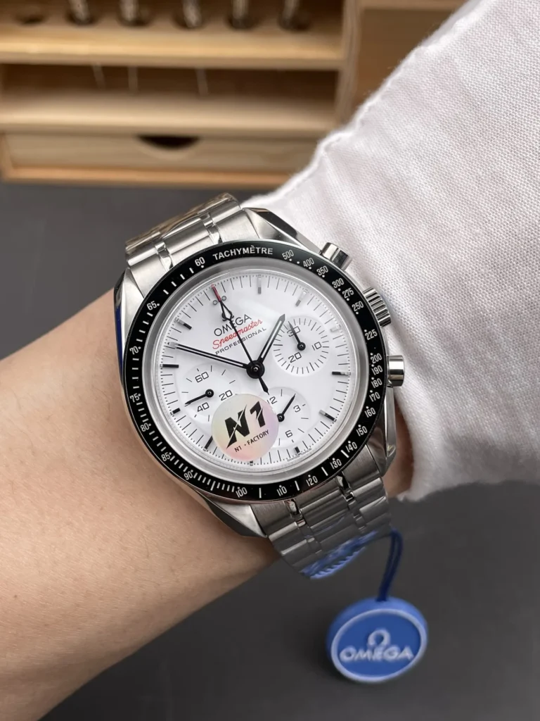 Super Clone Omega Speedmaster Moon Watch 310.30.42.50.04.001 42mm White Dial – Swiss SuperClone
