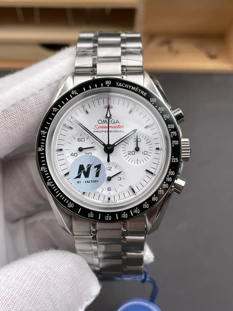 Super Clone Omega Speedmaster Moon Watch 310.30.42.50.04.001 42mm White Dial – Swiss SuperClone