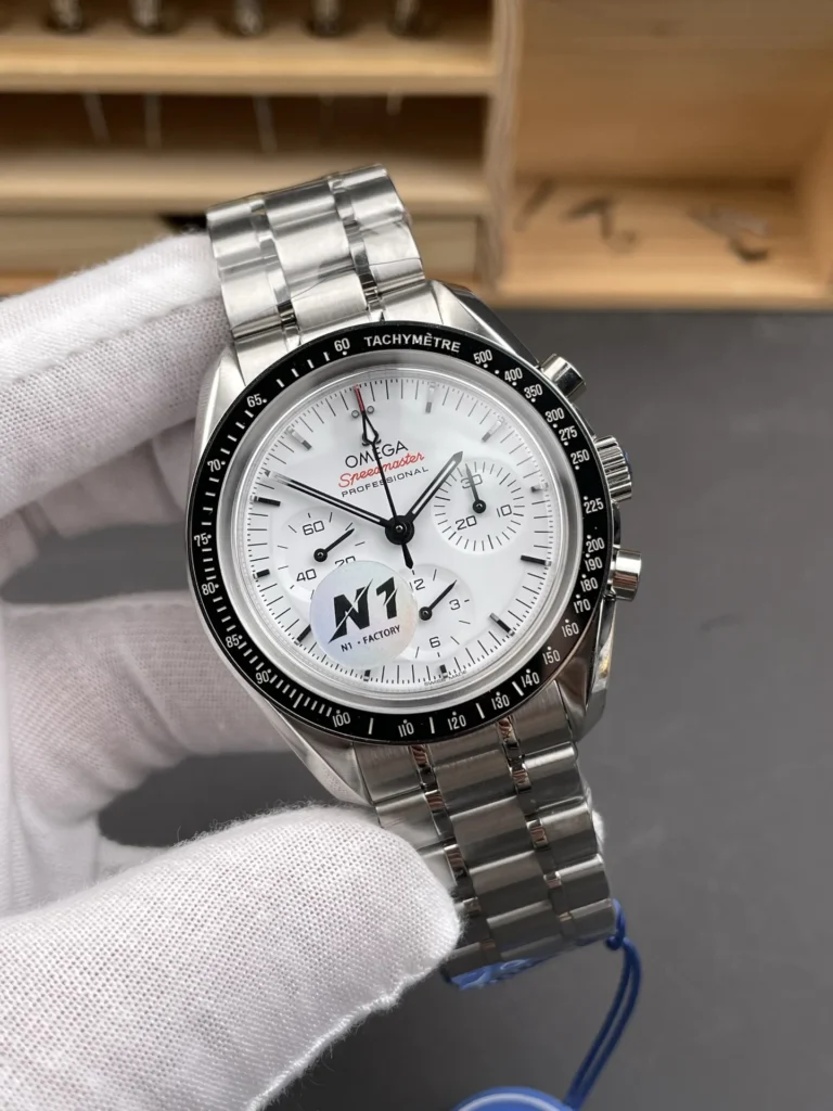 Super Clone Omega Speedmaster Moon Watch 310.30.42.50.04.001 42mm White Dial – Swiss SuperClone