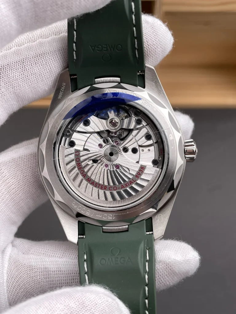 Super Clone Omega Seamaster Aqua Terra Worldtimer 43mm Green Dial – Swiss SuperClone