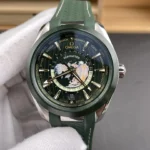 Super Clone Omega Seamaster Aqua Terra Worldtimer 43mm Green Dial – Swiss SuperClone
