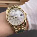 Super Clone Rolex Day-Date Silver Dial 228238 40 mm – Swiss SuperClone