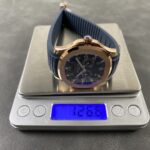 Super Clone Patek Philippe Aquanaut 5261R Moonphase Blue Rose 40mm — view 9