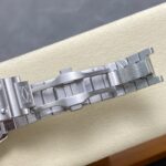 Super Clone Cartier Santos De Cartier Medium Blue WSSA0063 35.5mm – — clasp and links