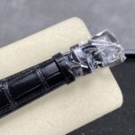 Super Clone Patek Philippe Complications 5205G-010 40mm Gray Dial Steel — movement / caseback view