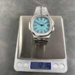 Super Clone Patek Philippe Nautilus 40mm 5711/1A-018 40mm Dial Tifany &CO V3 Update — movement / caseback view