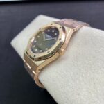 Super Clone Audemars Piguet Royal Oak “Jumbo” Extra-Thin 15207OR.OO.1240OR.01 39mm Black Dial Rose Gold – — case and bezel