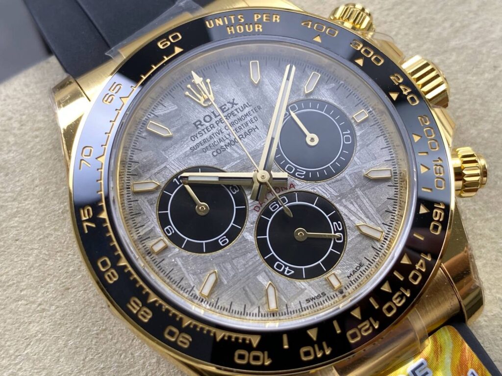 Super Clone Rolex Daytona 126518LN Meteorite Dial — clasp and links