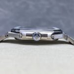Super Clone Patek Philippe Cubitus 5821/1A-001 45mm Blue Dial — case and bezel