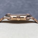 Super Clone Patek Philippe Cubitus 5821/1AR-001 45mm Chocolate Dial Rose Gold — bracelet detail