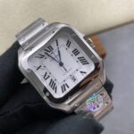 Super Clone Cartier Santos de Cartie Larger WSSA0018 39.8mm Miyota.9015 — case and bezel