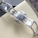 Super Clone Patek Philippe Nautilus 7118/1200A-001 35.2mm Blue Dial Steel — on leather display