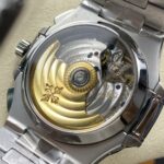 Super Clone Patek Philippe Nautilus Chronograph 5980/1A-014 40.5mm Black-Blue Dial — side profile