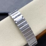Super Clone Cartier Santos De Cartier Chocolate Dial WSSA0065 35.5mm — side profile