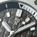 Super Clone Audemars Piguet Royal Oak Offshore Diver 15720ST 42mm Stainless Steel Grey Dial — clasp and links