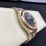 Super Clone Audemars Piguet Royal Oak “Jumbo” Extra-Thin 15207OR.OO.1240OR.01 39mm Black Dial Rose Gold – — bracelet detail