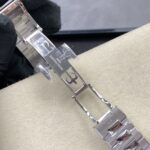 Super Clone Patek Philippe Nautilus 5712/1A-001 Blue Steels — on leather display