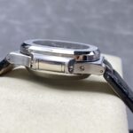 Super Clone Patek Philippe Nautilus Chronograph 5980/1A-014 40.5mm Black Dial with Leather Strap — bracelet detail