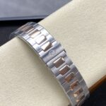 Super Clone Patek Philippe Nautilus Chronograph 5980/1AR-001 40.5mm Blue Dial Rose Gold Demi — clasp and links