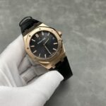 Super Clone Audemars Piguet Royal Oak 15500OR Rose Gold 41mm Black Dial — view 9